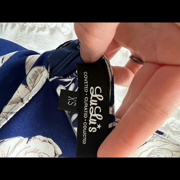 Lulu’s floral floor length dress - Picture 3 of 5